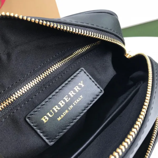 Eliminating the middleman and passing on savings to you. With massive production and tax-free benefits BURBERRY Medium Monogram Stripe E-canvas Camera Bag 0119