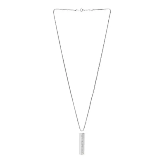 Eliminating the middleman and passing on savings to you. With massive production and tax-free benefits TIFFANY Sterling Silver 1837 Bar Pendant Necklace 0130