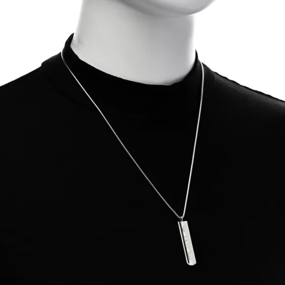 Eliminating the middleman and passing on savings to you. With massive production and tax-free benefits TIFFANY Sterling Silver 1837 Bar Pendant Necklace 0130