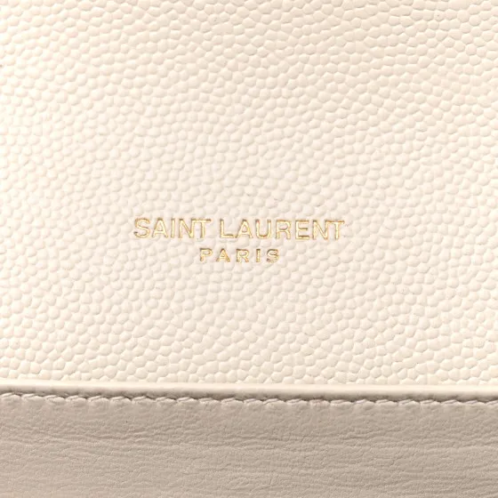 You get luxury for less. Shop now for the best deals on fake Louis bags. SAINT LAURENT SAINT LAURENT Grain De Poudre Monogram Cassandra Chain Wallet Crema Soft 0125