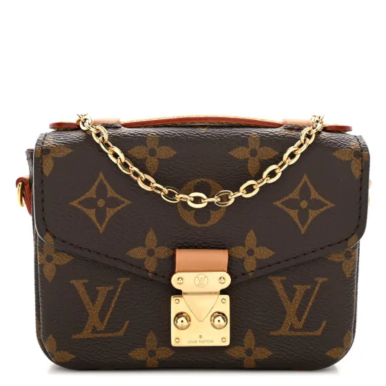 LOUIS VUITTON Monogram Micro Metis 0123