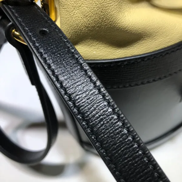 Eliminating the middleman and passing on savings to you. With massive production and tax-free benefits GUCCI 1955 Horsebit bucket bag 0115