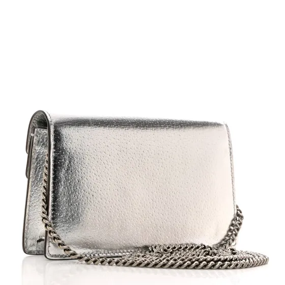 You get luxury for less. Shop now for the best deals on fake Louis bags. GUCCI Metallic Calfskin Super Mini Dionysus Shoulder Bag Silver 0128