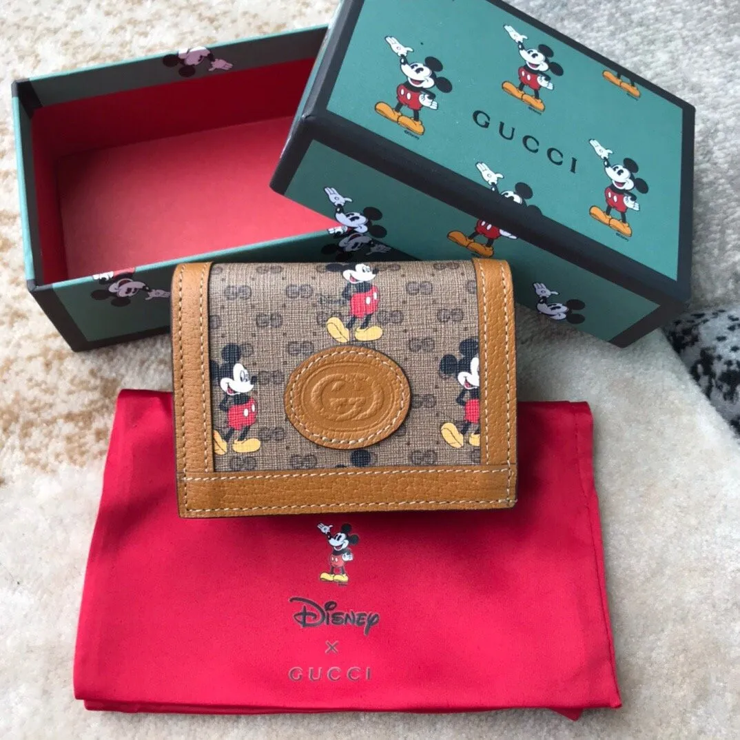 Disney x Gucci GG Card Holder 0118