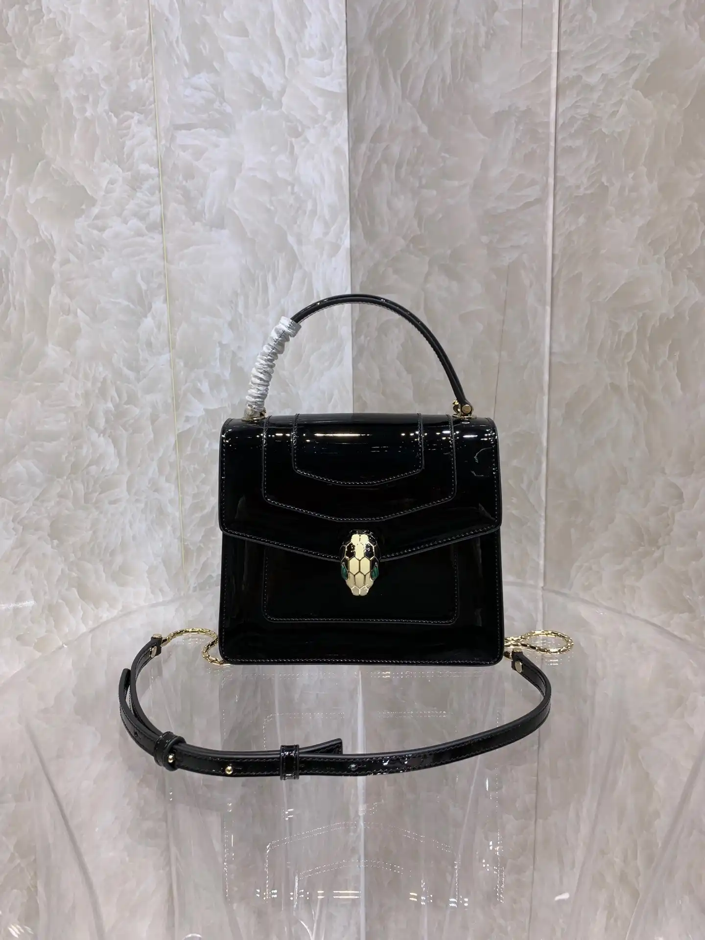 You get luxury for less. Shop now for the best deals on fake Louis bags. BVLGARI SERPENTI FOREVER TOP HANDLE 0129