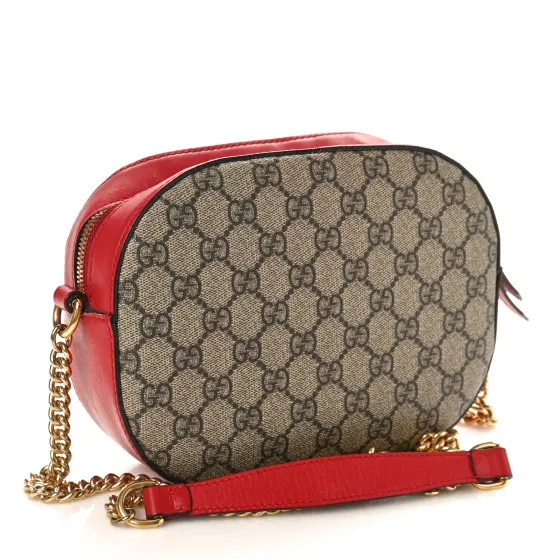 You get luxury for less. Shop now for the best deals on fake Louis bags. GUCCI GG Supreme Monogram Kingsnake Heart Embroidered Mini Chain Shoulder Bag Beige Hibiscus Red 0123