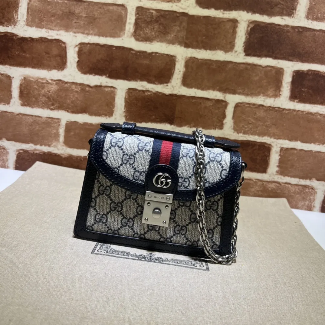 GUCCI GG MATELASSÉ SMALL TOP HANDLE BAG 0118