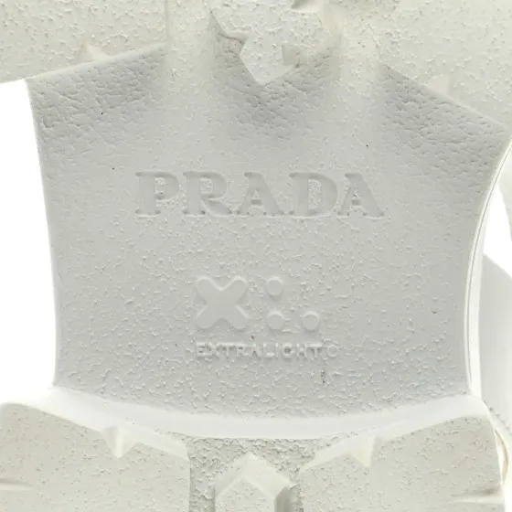 Eliminating the middleman and passing on savings to you. With massive production and tax-free benefits PRADA Spazzolato Monolith 55mm Sandals 35 White 0121