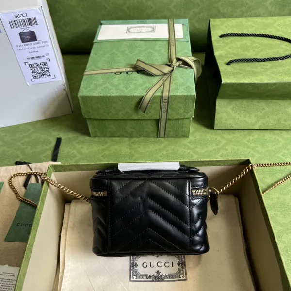 You get luxury for less. Shop now for the best deals on fake Louis bags. GUCCI GG Marmont mini top handle bag 0118