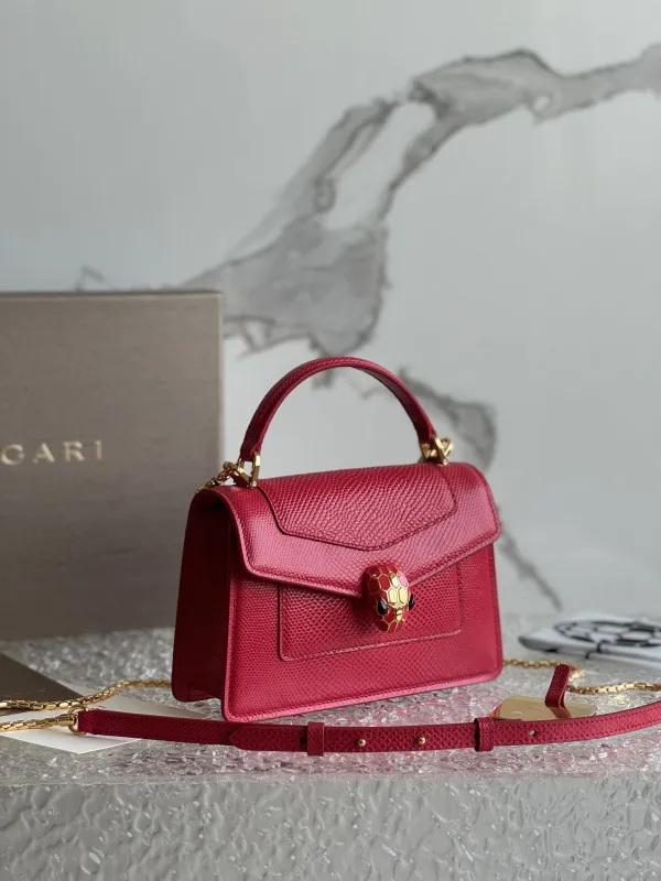 You get luxury for less. Shop now for the best deals on fake Louis bags. BVLGARI SERPENTI FOREVER MINI TOP HANDLE 0117