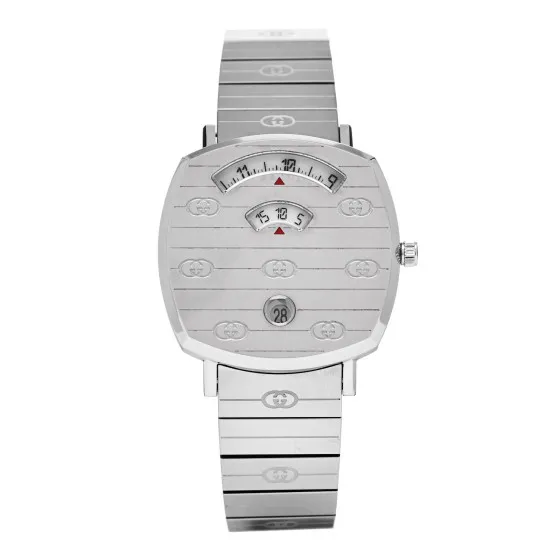 You get luxury for less. Shop now for the best deals on fake Louis bags. GUCCI Stainless Steel 35mm Grip Quartz Watch 0113