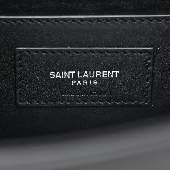 You get luxury for less. Shop now for the best deals on fake Louis bags. SAINT LAURENT Smooth Calfskin Medium Classic Monogram Kate Tassel Satchel Black 0128