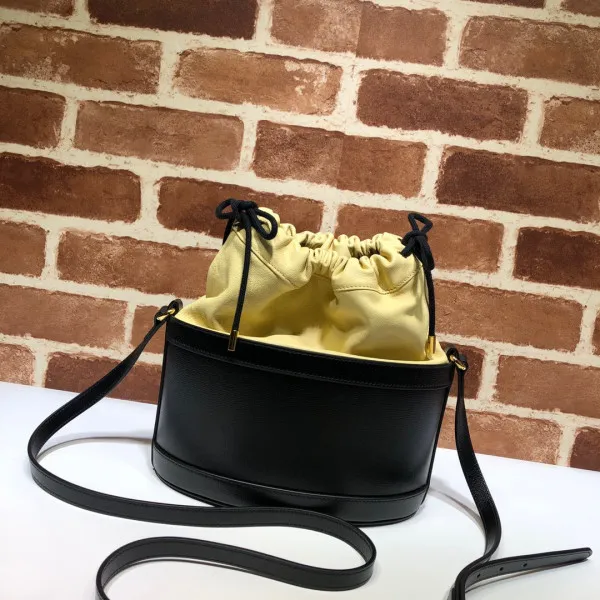 Eliminating the middleman and passing on savings to you. With massive production and tax-free benefits GUCCI 1955 Horsebit bucket bag 0115