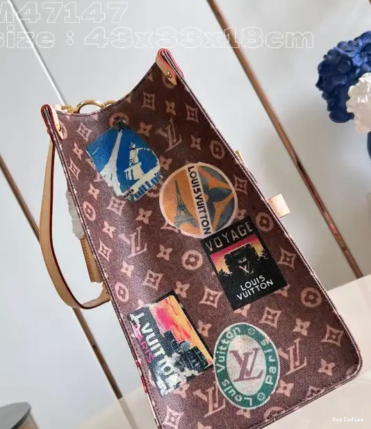 You get luxury for less. Shop now for the best deals on fake Louis bags. TOTE VUITTON Voyage ONTHEGO LOUIS BAG-43*33*18.5cm 0224