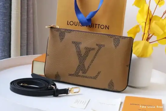 Eliminating the middleman and passing on savings to you. With massive production and tax-free benefits VUITTON LOUIS DOUBLE POCHETTE ZIP 0207