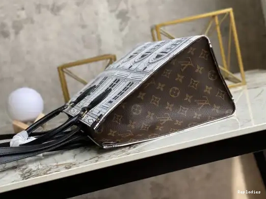 Eliminating the middleman and passing on savings to you. With massive production and tax-free benefits VUITTON ONTHEGO MM LOUIS 0217