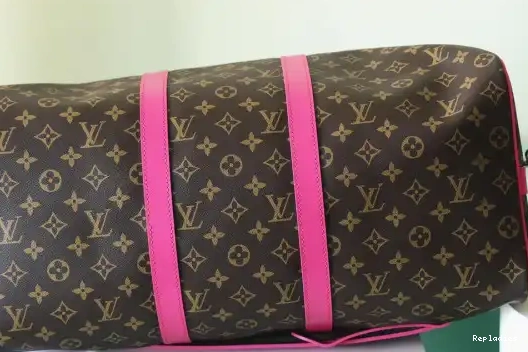 Repladies offers premium fake Louis bags at unbeatable prices. Our products are cheap because we focus on direct sales LOUIS 50 KEEPALL BANDOULIÈRE VUITTON 0221