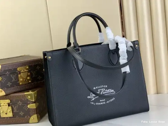 Repladies offers premium fake Louis bags at unbeatable prices. Our products are cheap because we focus on direct sales ONTHEGO VUITTON LOUIS MM-35*27*14cm 0227