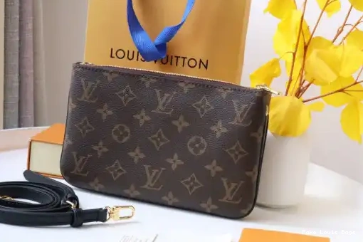 Eliminating the middleman and passing on savings to you. With massive production and tax-free benefits VUITTON LOUIS DOUBLE POCHETTE ZIP 0207