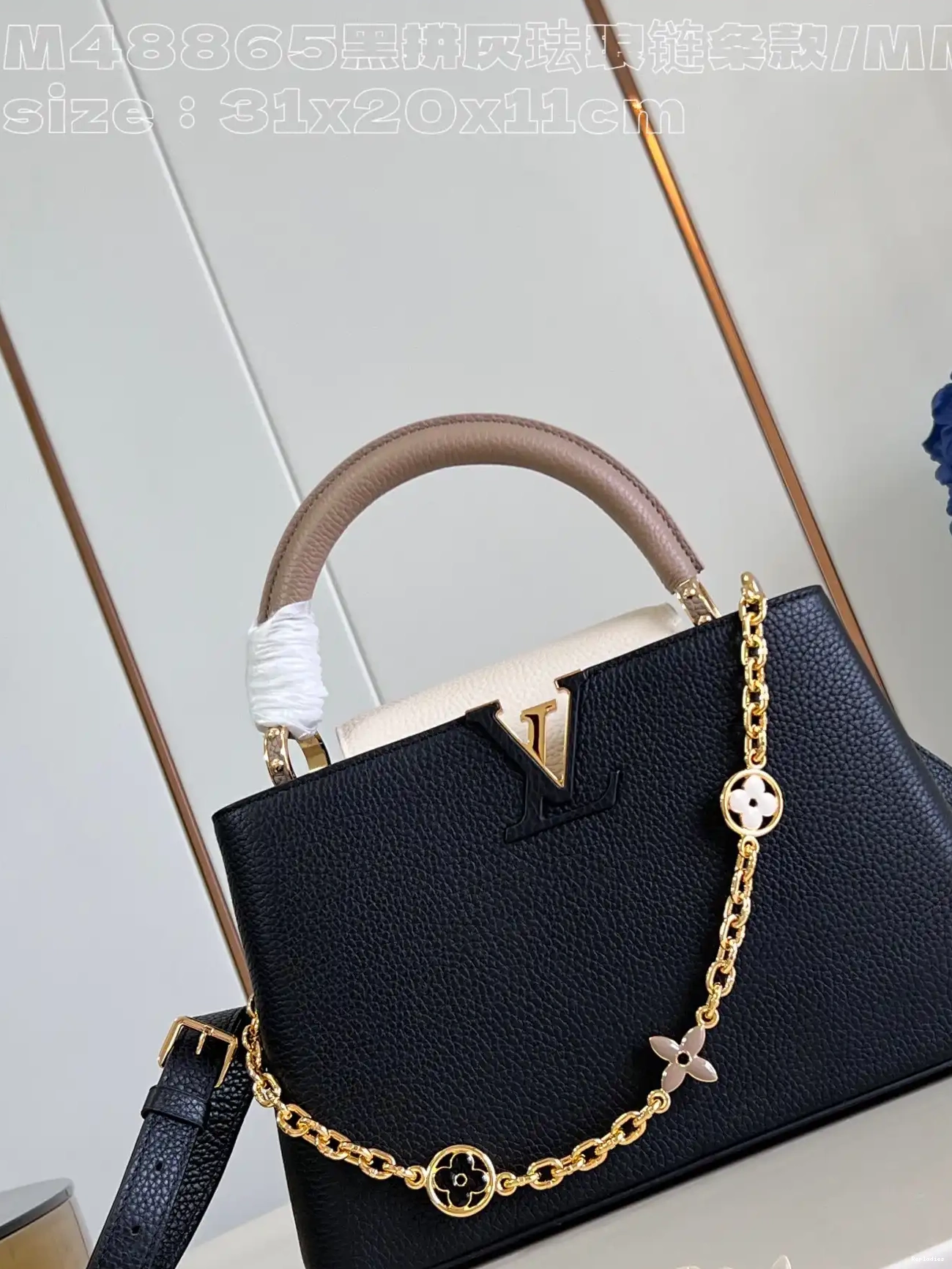 Eliminating the middleman and passing on savings to you. With massive production and tax-free benefits LOUIS VUITTON BB-31.5*20*11CM CAPUCINES 0226