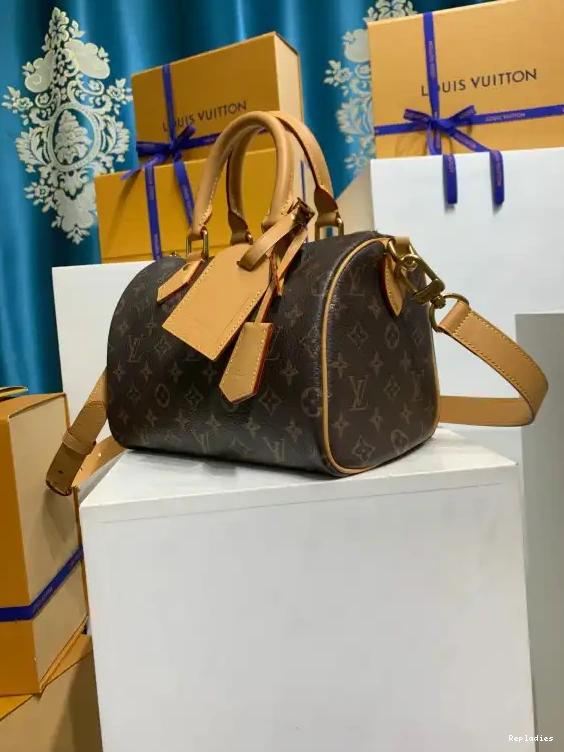 Eliminating the middleman and passing on savings to you. With massive production and tax-free benefits 25 Speedy Bandoulière  VUITTON P9 LOUIS 0227